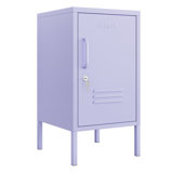 Union Single door End Table 2 Tier Narrow Side Table with Metal Frame Multifunctional Home Table Easy to Assemble Adjustable partitions Single Door Coffee Table