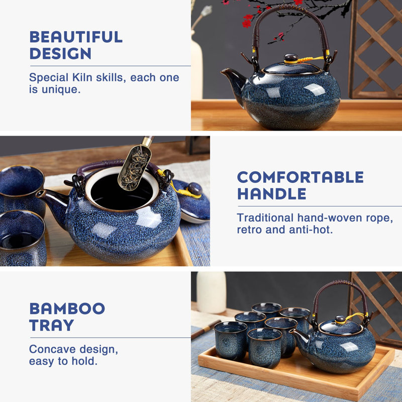 Lark Manor Bloch 700ml Teapot Set