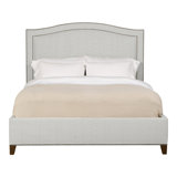 Caroline/Casey Queen Upholstered Low Profile Panel Bed