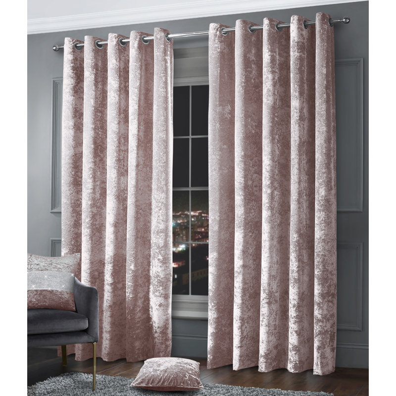Achan Curtain, Pink, 167.64cm Width