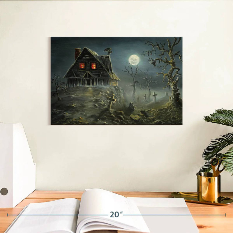 Kelan Haunted Hill House, H 8 po x l 12 po