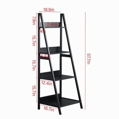 Ebern Designs Ciqala Ladder Bookcase & Reviews | Wayfair