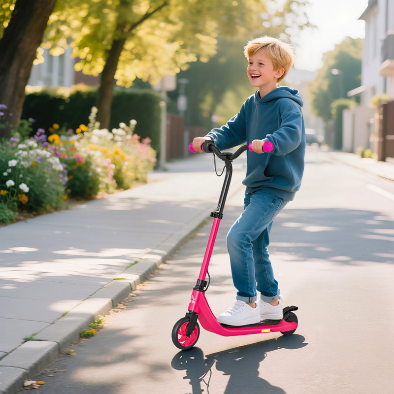 HOMCOM Scooter, Pink