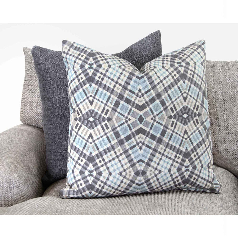 Tyandra Upholstered L-Shaped Sectional Symmetrical, Dove 100% Polyester