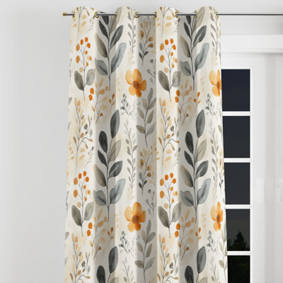 Rideau en velours Boho