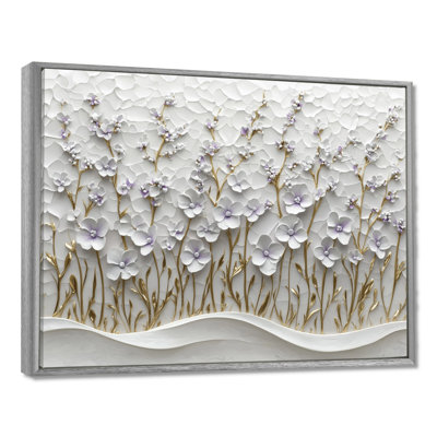 Jackelynn Pure Wildflower Cream Horizons - Wildflowers Wall Art