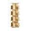 4 Tier Rotating Bookshelf, Versatile Revolving Bookcase Storage Tower For Living Room & Office-957355666