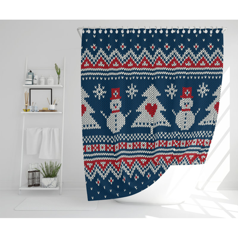 Augustine Polyester Shower Curtain Set