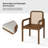 Amadou Modern Arm Chair with Removable Cushion-94016140