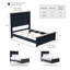 Ensemble de chambre à coucher 3 pièces Lonegan-986917357-1003986202-986917359