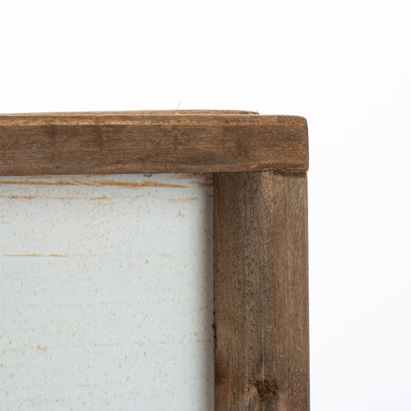 Set of 2 23.63-inch Wooden Wall Décor