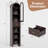 70" Tall Narrow Storage Cabinet For Bathroom, Living Room, Kitchen-2103278161