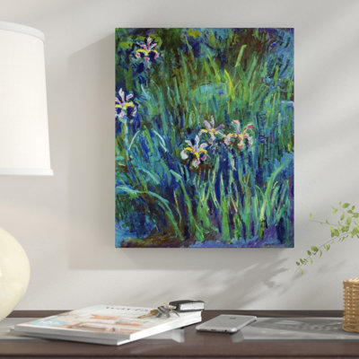" Irises 1914-1917 " by Claude Monet