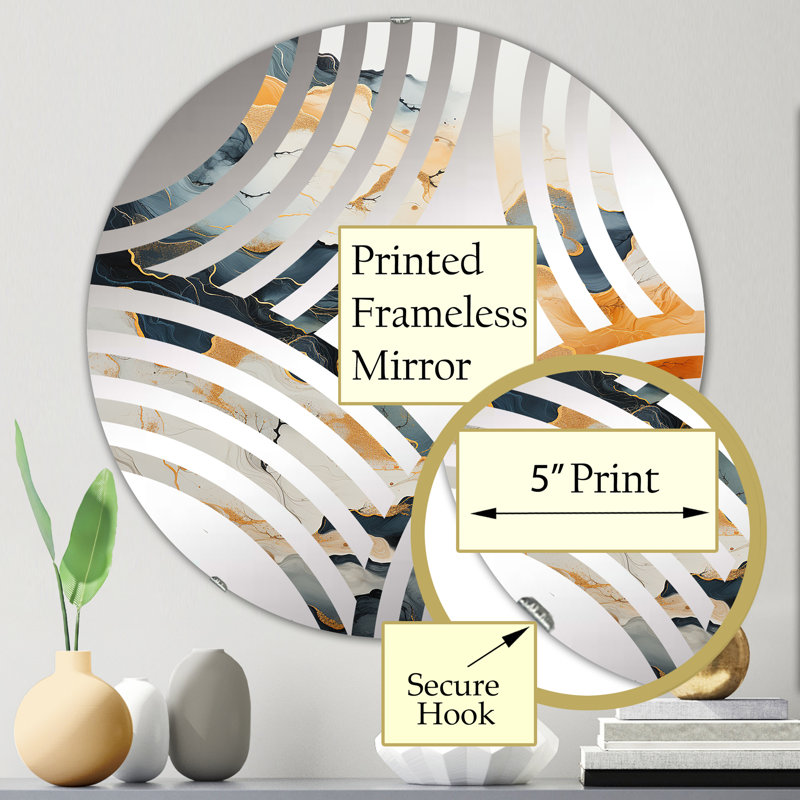 Circle Mirror, 23.6" x 23.6"