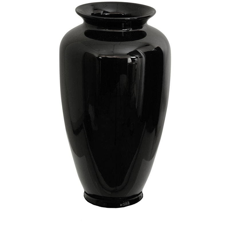 Vase de table Amesha Tung Chi, Noir uni