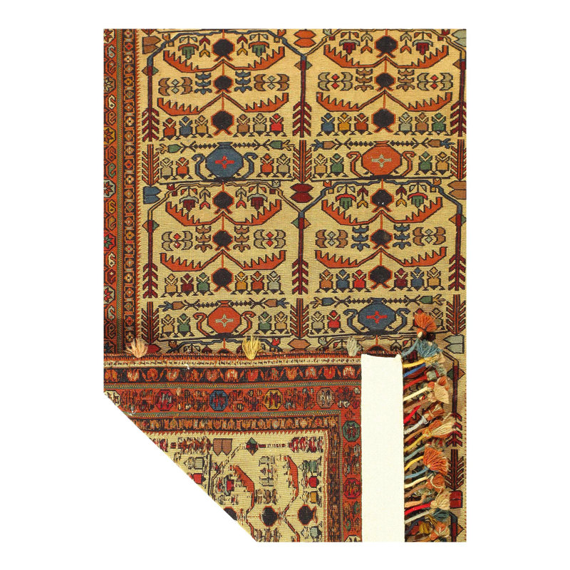 Muntas Oriental Area Rug in Beige
