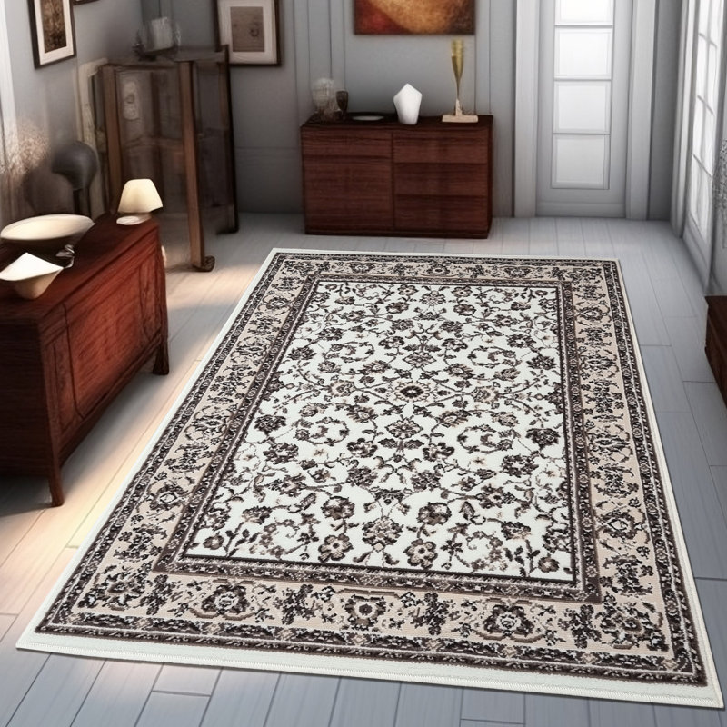 Raquette Oriental Area Rug, Rectangle 160 x 225cm
