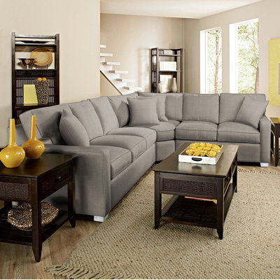 Gramercy Park 122" Wide Symmetrical Corner Sectional by Braxton Culler