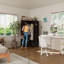 Armoire d'angle avec 2 portes et 2 tiroirs-2107354249