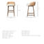 Kemble Upholstered Counter Stool with Solid Wood Frame-972368222