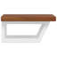 Ashya 50cm Solid Wood Bathroom Vanity Top-743983998