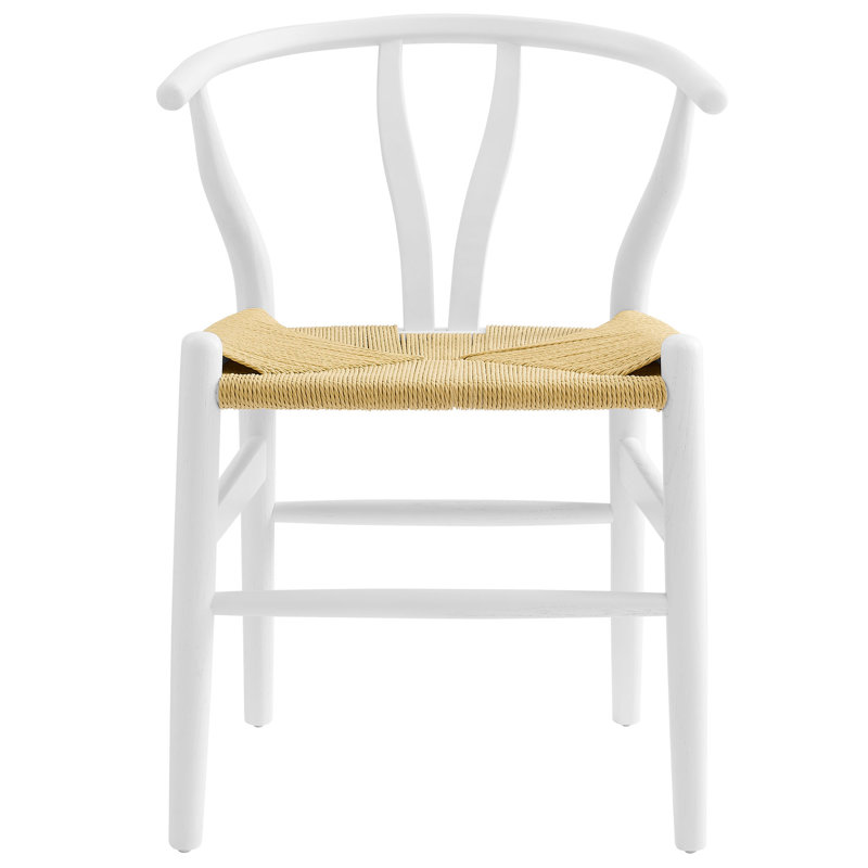 Chaise d'appoint Amish, Blanc, Blanc