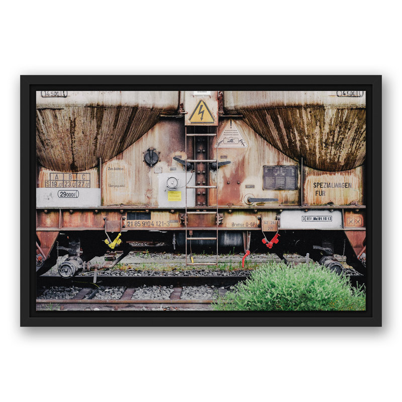 " Rustic Train ", 19.75" W x 13.75" H