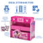Organisateur de jouets Disney Minnie Mouse Design and Store
