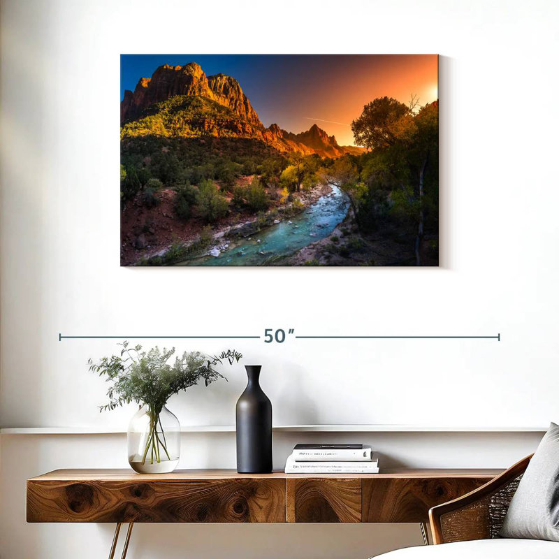 Rivière Alvord Zion National Park, H 24 po x l 36 po