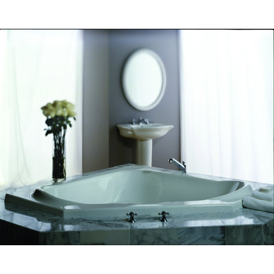 Capella® 60"" x 60"" Corner Soaking Bathtub -  JACUZZI®, CAP6060BCXXXXW