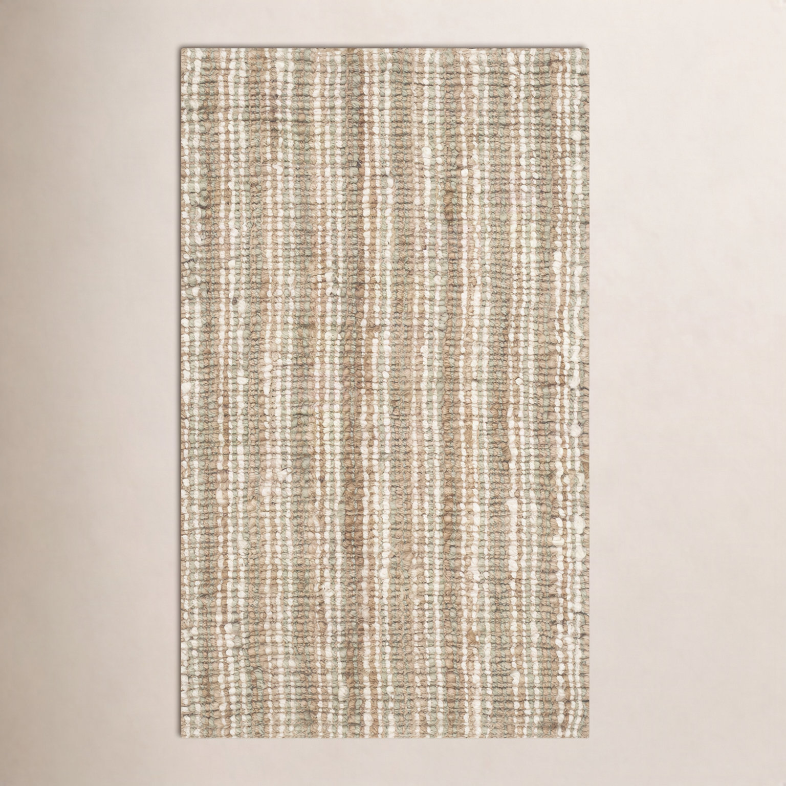 Alda Natural Hand-Woven Jute Rug, Rectangle 2' x 3'