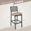 Neelesh Bar Stool with Iron Frame