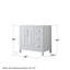 Daria 35'' W Single Bathroom Vanity Base-1193105035