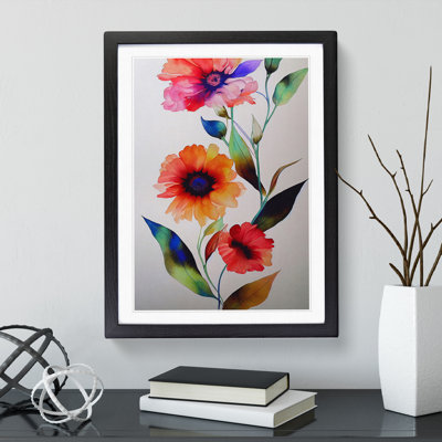 Pretty Flowers No.4 - Single Picture Frame Painting