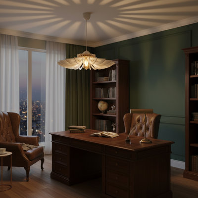 Lumina Contemporary Petal Chandelier Light