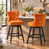 Velours orange