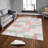 Premium 3D Digital Printed Carpet, 4.0 x 5.9 ft, 100% Polyester, Pile Height: 0.3 in, 650 g/m² | Antibacterial, Non-Slip Underside | Machine Washable, Ideal for Living Room, Bedroom, and Kids' Spaces-941415487