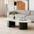 Blanc / gris clair