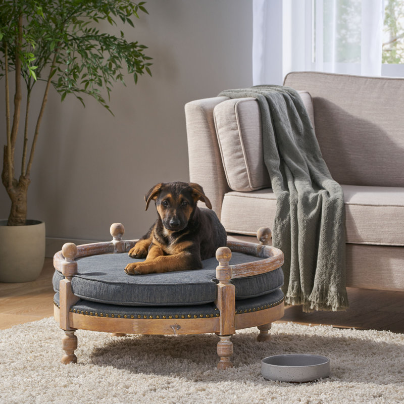  Lit pour chien Luxury Vintage, 28.75, Brun