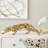 Heigelmann Resin Leopard Decorative Gold Sculpture with Textured Spots