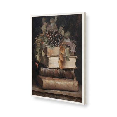 «Winter Book Club» par Jo Moulton, reproduction d'art sur toile