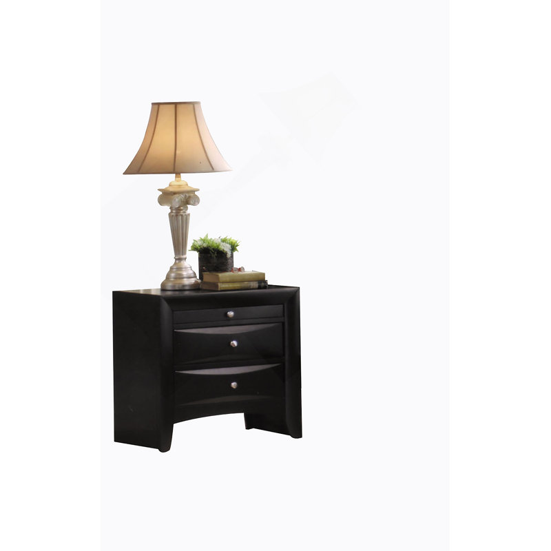 Table de chevet exquise avec un design intemporel et une fonctionnalité pratique, idéale pour améliorer l'esthétique et le rangement de la chambre à coucher