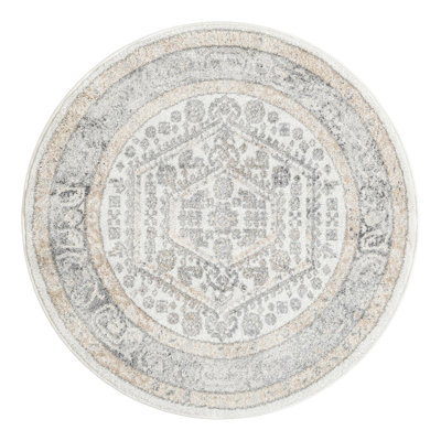 Edson Oriental Ivory Area Rug