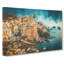 Riomaggiore Cinque Terre In Italy In Abstract - Wrapped Canvas-55340238