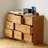 Copper Handle Floor Standing Buffet Table