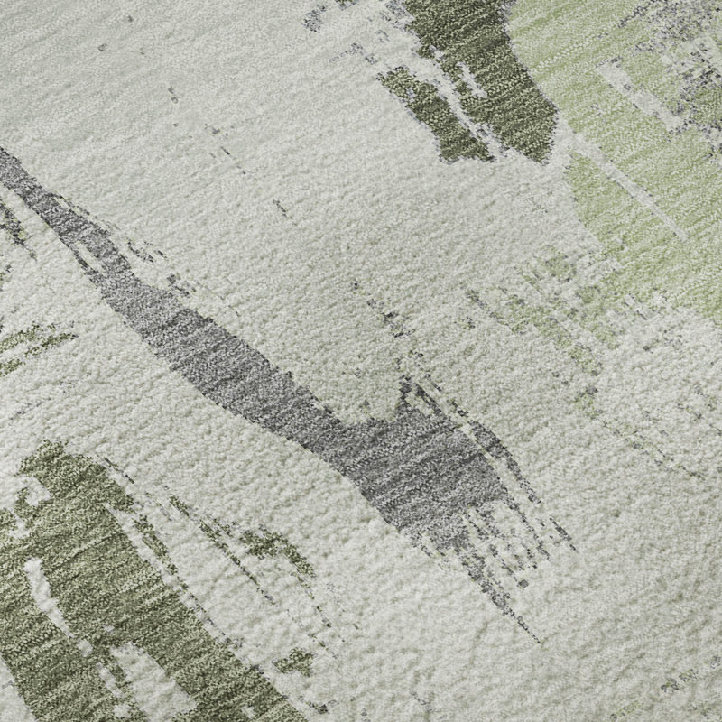 Premium Machine Washable Harjo AMF1596 Modern Rug, Rectangle 9' x 12'