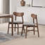 Chaises d'appoint rembourrées avec structure en bois massif-1063275440