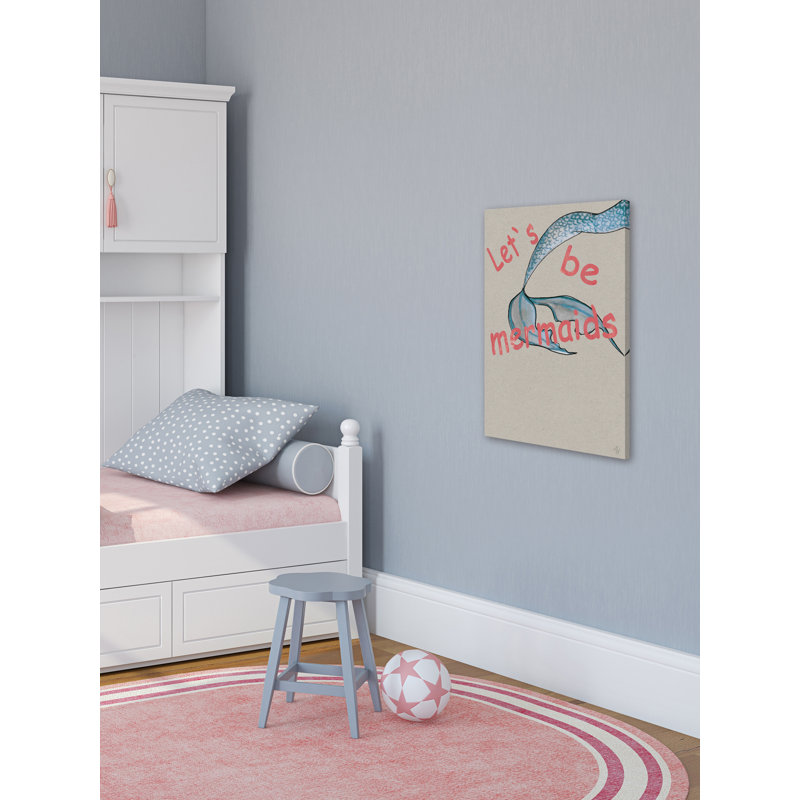 Art sur toile, "let is mermaids tail" Cranbrook, H 12 po x l 8 po