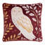 Enchanted Animal Print Red Square Cushion Cover