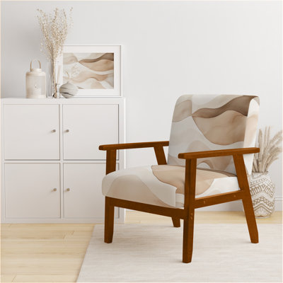 Chaise rembourrée Abstract Minimalisme - Fauteuil Whispered
